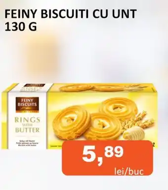 Unicarm FEINY BISCUITI CU UNT 130 G Ofertă