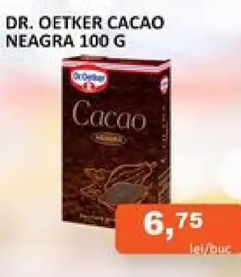 Unicarm DR. OETKER CACAO NEAGRA 100 G Ofertă