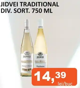 Unicarm JIDVEI TRADITIONAL DIV. SORT. 750 ML Ofertă