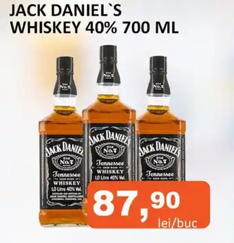 Unicarm JACK DANIEL'S WHISKEY 40% 700 ML Ofertă