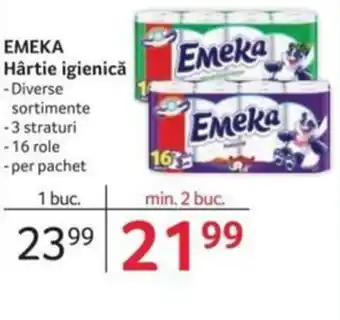 Selgros EMEKA Hârtie igienicǎ Ofertă