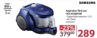 Selgros Aspirator fără sac VCC43Q0V3B Ofertă