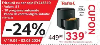 Selgros Friteuză cu aer cald EY245310 Ofertă