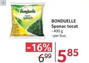 Selgros BONDUELLE Spanac tocat Ofertă