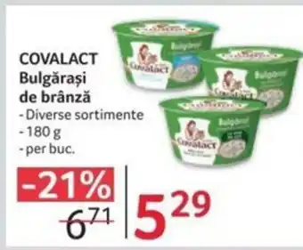 Selgros COVALACT Bulgărași de brânză Ofertă