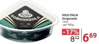 Selgros SOLO ITALIA Gorgonzola Ofertă