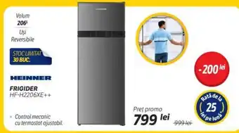 Flanco HEINNER FRIGIDER HF-H2206XE++ Ofertă