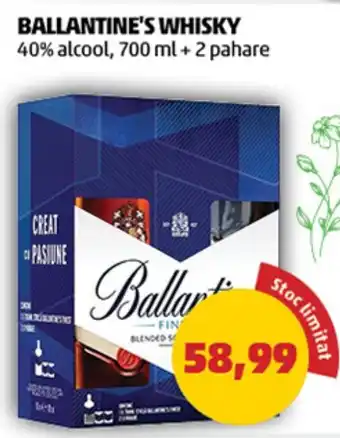 Penny BALLANTINE'S WHISKY 700 ml Ofertă