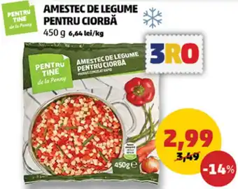 Penny AMESTEC DE LEGUME PENTRU CIORBA Ofertă