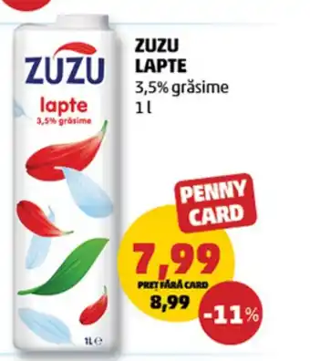 Penny ZUZU LAPTE Ofertă