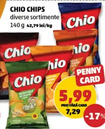 Penny CHIO CHIPS Ofertă