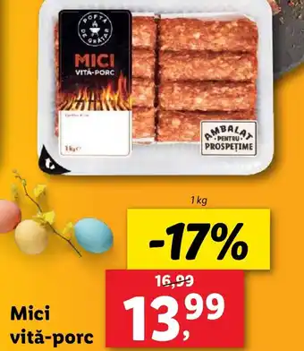 Lidl Mici vitǎ-porc Ofertă