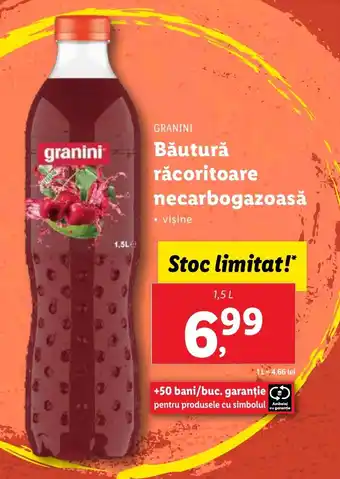 Lidl GRANINI Băutură răcoritoare necarbogazoasă 1.5L Ofertă