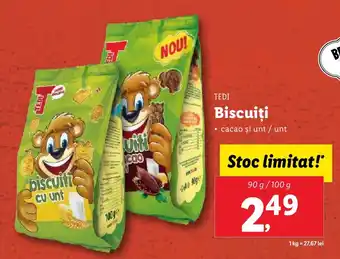 Lidl TEDI Biscuiţi Ofertă