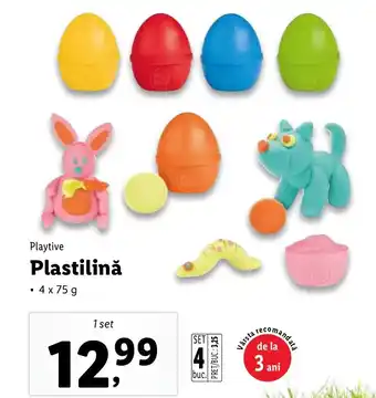 Lidl Playtive Plastilinǎ Ofertă