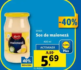 Lidl ΚΑΝΙΑ Sos de maioneză Ofertă