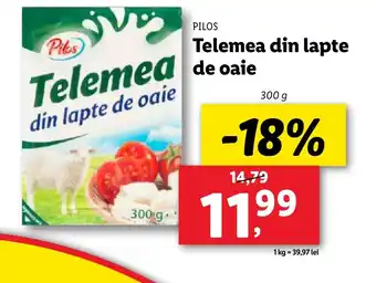 Lidl PILOS Telemea din lapte de oaie Ofertă