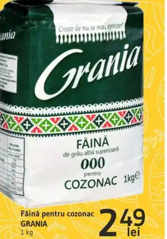 Supeco Făină pentru cozonac GRANIA Ofertă