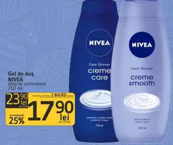 Supeco Gel de duş NIVEA Ofertă