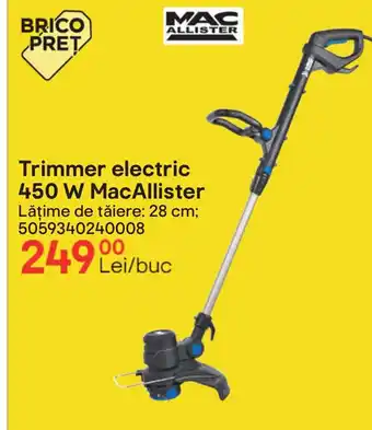 Brico Depôt Trimmer electric 450 W MacAllister Ofertă