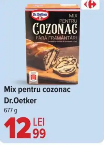 Carrefour Mix pentru cozonac Dr.Oetker Ofertă