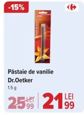 Carrefour Păstaie de vanilie Dr.Oetker Ofertă