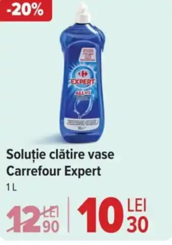Carrefour Soluţie clătire vase Carrefour Expert Ofertă