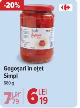 Gogosari în oțet Simpl