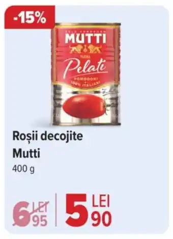 Carrefour Roşii decojite Mutti Ofertă