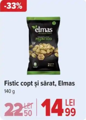 Carrefour Fistic copt şi sărat, Elmas Ofertă