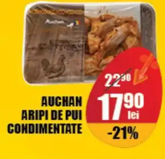 Auchan AUCHAN ARIPI DE PUI CONDIMENTATE Ofertă