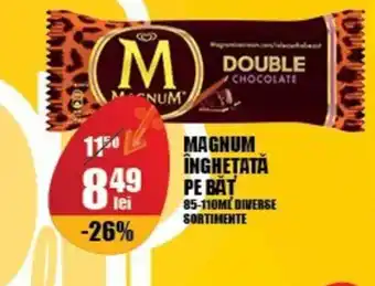 Auchan MAGNUM ÎNGHETATĂ PE BAT Ofertă