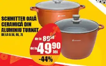 Auchan SCHMITTER OALĂ CERAMICA DIN ALUMINIU TURNAT Ofertă