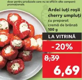 Kaufland Ardei iuți roşii cherry umpluţi Ofertă