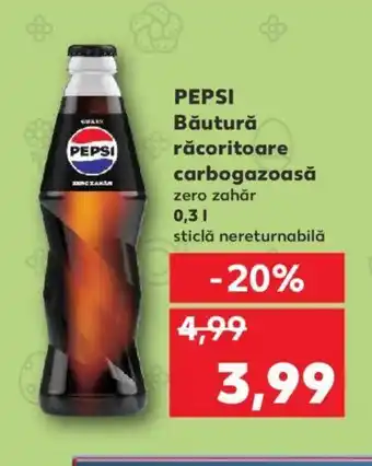 Kaufland PEPSI Băutură răcoritoare carbogazoasă 0.3L Ofertă