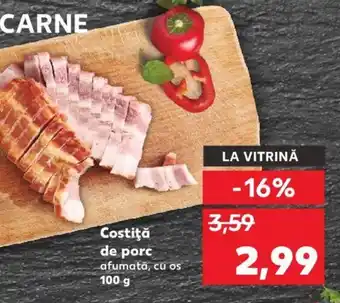 Kaufland Costiţă de porc Ofertă