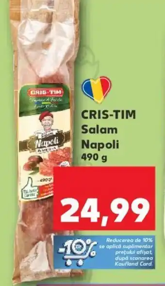 Kaufland CRIS-TIM Salam Napoli Ofertă