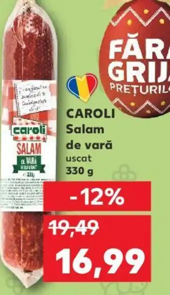 Kaufland CAROLI Salam de vară Ofertă