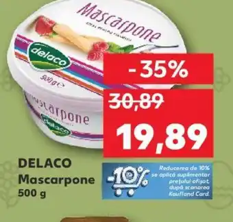 Kaufland DELACO Mascarpone Ofertă