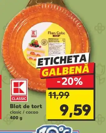 Kaufland Blat de tort Ofertă