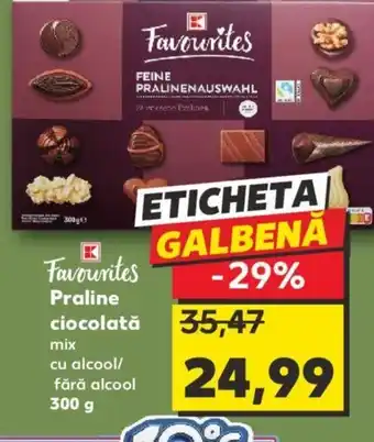 Kaufland Praline ciocolată Ofertă