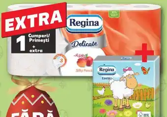 Kaufland REGINA DELICATE Hârtie igienică REGINA Şerveţele de masă Ofertă