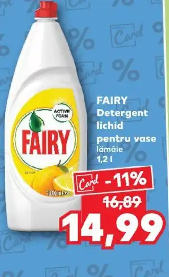 Kaufland FAIRY Detergent lichid pentru vase Ofertă