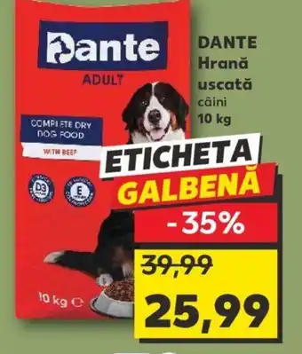 Kaufland DANTE Hrană uscată câini Ofertă