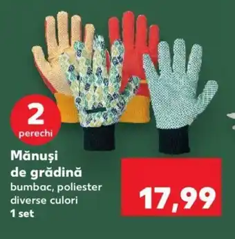 Kaufland Mănuşi de grădină Ofertă