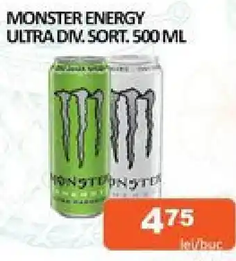 Unicarm MONSTER ENERGY ULTRA DIV. SORT. 500 ML Ofertă