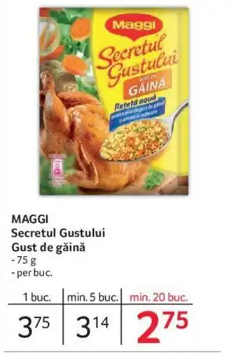 Selgros MAGGI Secretul Gustului Gust de găină Ofertă