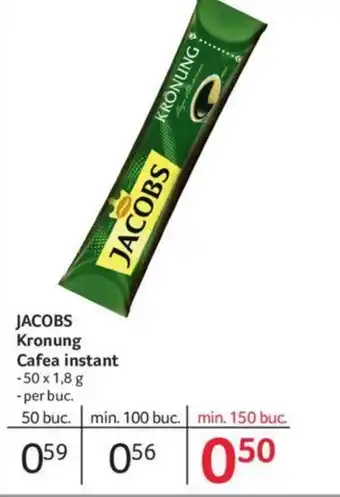 Selgros JACOBS Kronung Cafea instant Ofertă