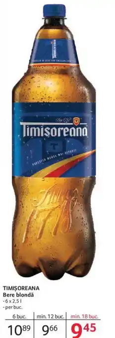 TIMIȘOREANA Bere blondǎ