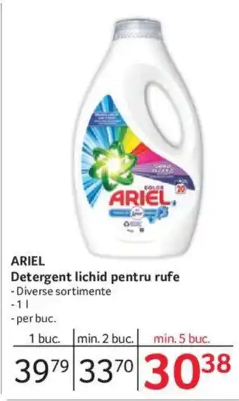 Selgros ARIEL Detergent lichid pentru rufe Ofertă